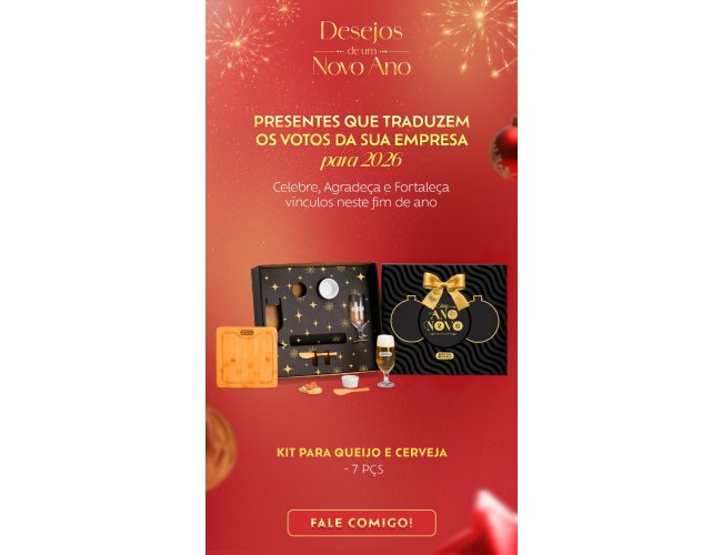 Kit para queijo e cerveja - 7 pe�as