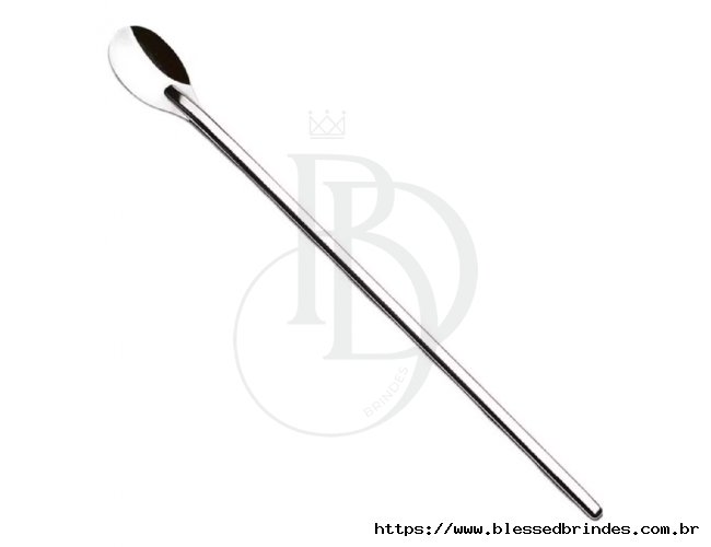 Colher Bailarina Para Bebidas Aço Inox 30 cm