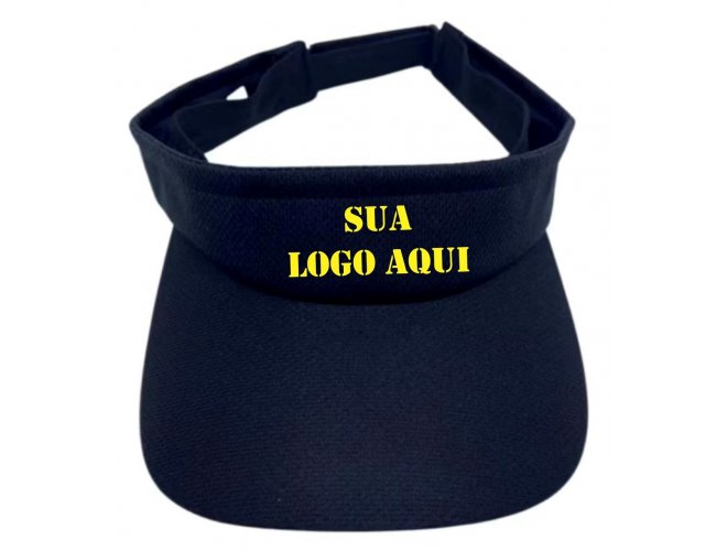 Viseira em tecido Dry Fit